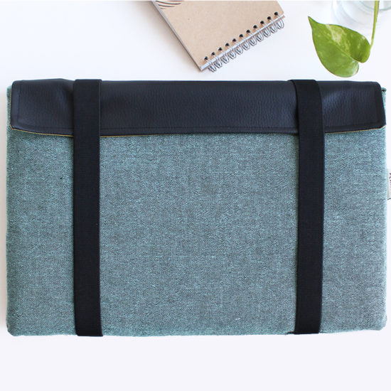 laptop sleeve green