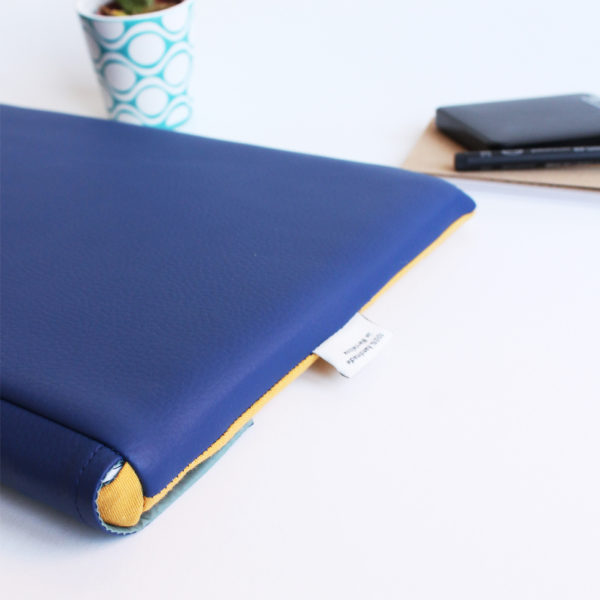 laptop sleeve blue