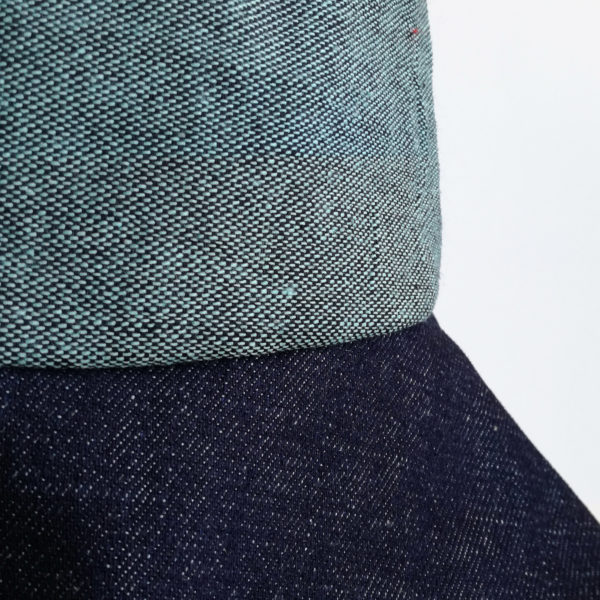 green denim fabrics