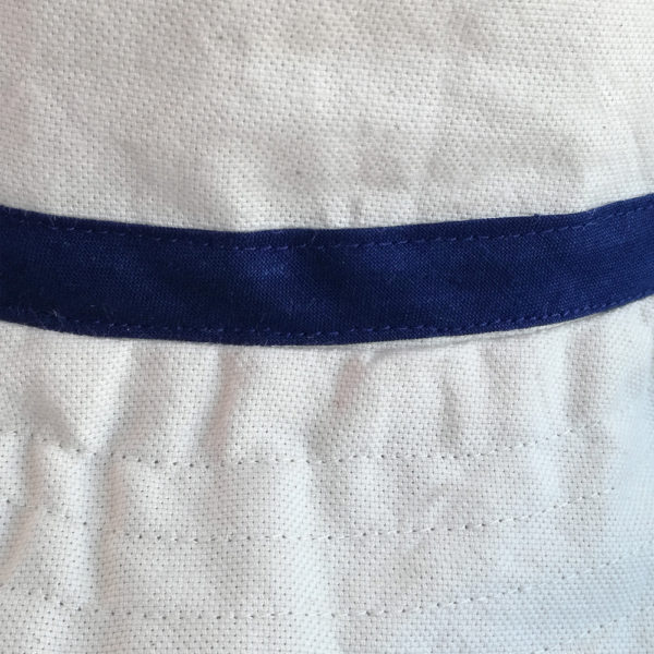 white cotton fabric