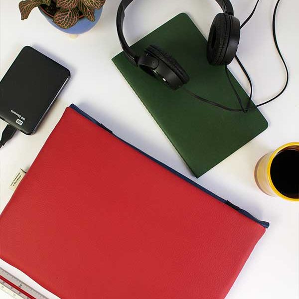 red laptop sleeve macbook pro