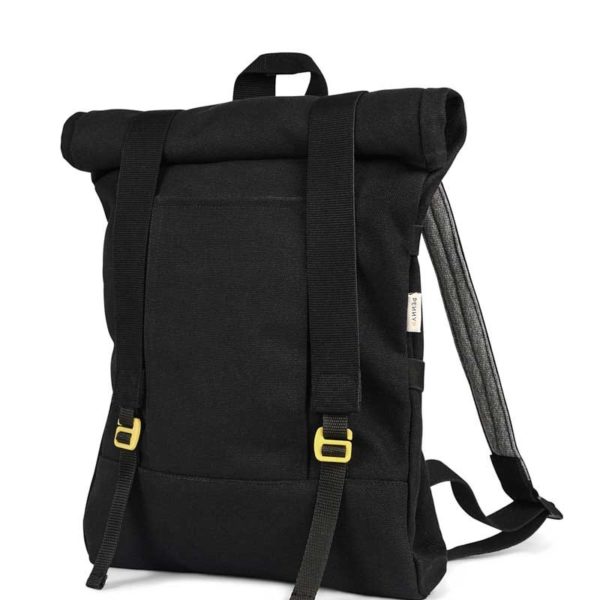 black recycled_roll_top_backpack_azul_03